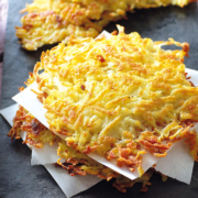 Sellerie-Röstis mit Apfelschmand